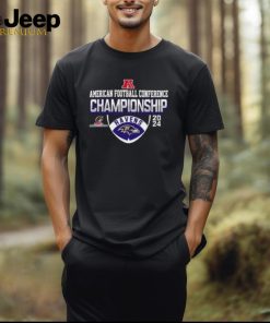 2023 2024 AFC American Football Conference Championship Baltimore Ravens T Shirt