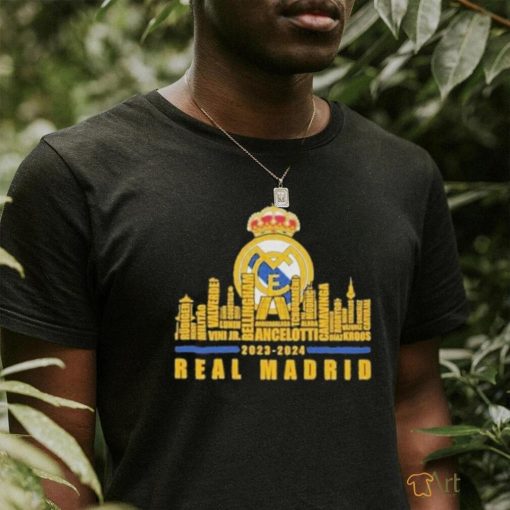 2023 2024 Real Madrid City T Shirt