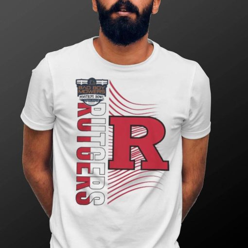 2023 Bad Boy Mowers Pinstripe Bowl Rutgers T shirt