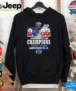 2023 Conference USA Champions Liberty Flames Undefeated 13 0 shirt