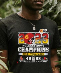 2023 Holiday Bowl Champions USC Trojans 42 28 Louisville shirt