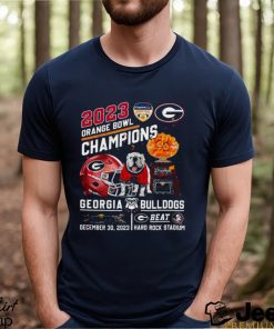 2023 Orange Bowl Champions Georgia Bulldogs Beat Florida State Seminoles December 30 2023 Hard Rock Stadium T Shirt