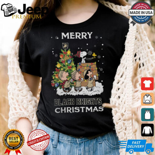 2024 Army Black Knights Snoopy And Friends Merry Christmas Shirt