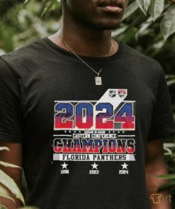 2024 Back To Back Eastern Conference Champions Florida Panthers NHL Shirt