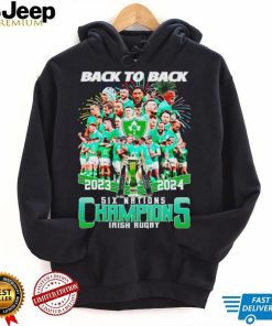 2024 Back To Back Six Nations Champions Irish Rugby shirt