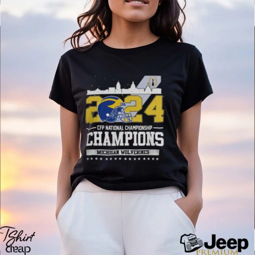 2024 CFP National Champions Michigan Wolverines Shirt