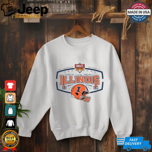 2024 Cheez It Citrus Bowl Illinois Fighting Illini Helmet Shirt
