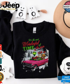 2024 Christmas Grinch Its The Most Wonderful Time Of The Year shirt