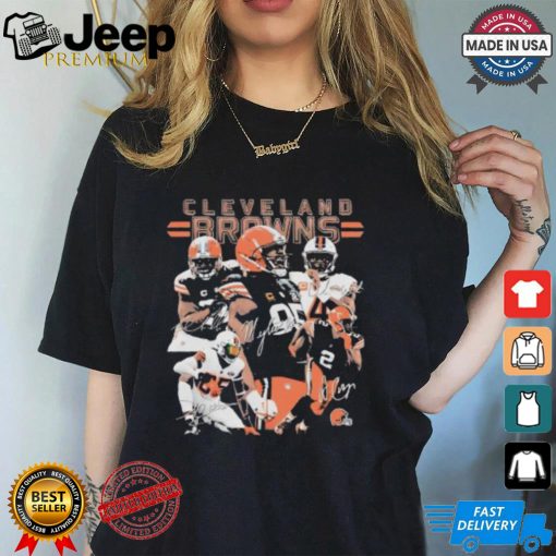 2024 Cleveland Browns players signature vintage shirt