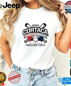 2024 Cortaca Cortland vs Ithaca suny cortland wallace field shirt