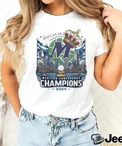 2024 Dallas Mavericks 2024 Western Conference Champions The Crown T Shirt