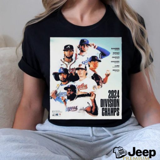 2024 Division Champs As Voted By MLB On FOX Fans Shirt