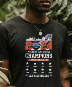 2024 Edmonton Oilers Western Conference Champions Go Oilers Shirt