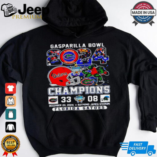 2024 Gasparilla Bowl Champions Florida Gators Football Shirt
