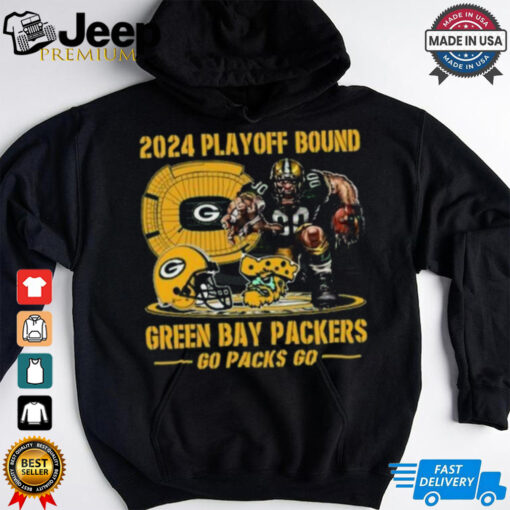 2024 Green Bay Packers Playoff Bound T Shirt for Fans