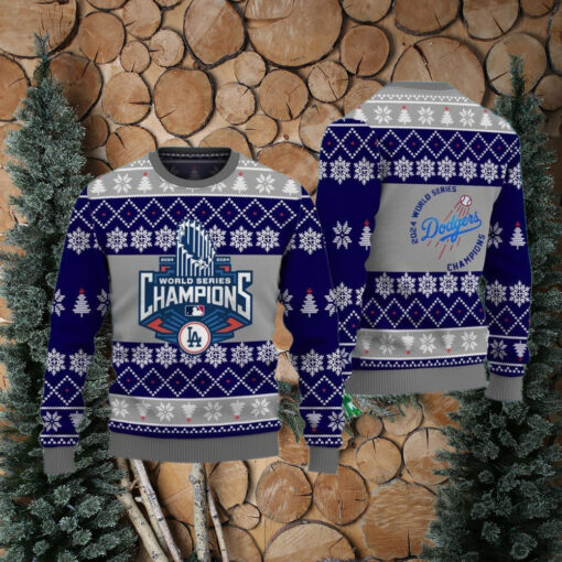 2024 LA Dodgers World Series Champions Ugly Sweater Shirt