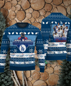 2024 LA Dodgers World Series Champions Ugly Sweater