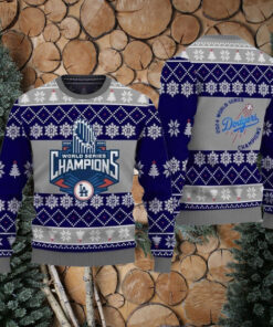 2024 LA Dodgers World Series Champions Ugly Sweater