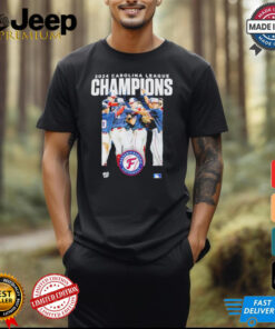 2024 MILB Carolina League Champions Fredericksburg Nationals Player Shirt