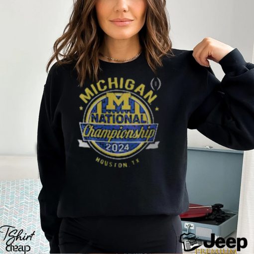 2024 Michigan Wolverines CFP National Championship Houston TX Shirt
