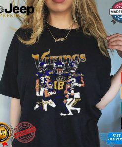 2024 Minnesota Vikings players signature vintage shirt