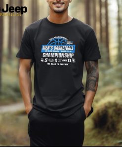 2024 NCAA Division I March Madness Men's Basketball Championship The Road To Phoenix Logo Shirt