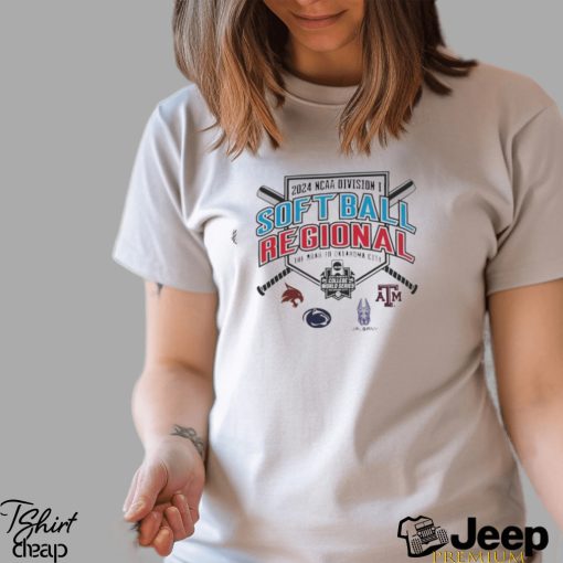 2024 NCAA Division I Softball Regional – College Station, TX shirt