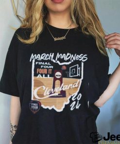 2024 NCAA March Madness Final Four Women’s basketball Unisex Cotton shirt