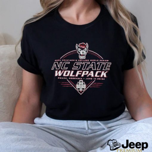 2024 NCAA Men’s College World Series NC State Wolfpack Omaha June 14 23 2024 Shirt