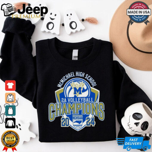 2024 NCHSAA McMichael High School 2A Volleyball Champions T Shirt