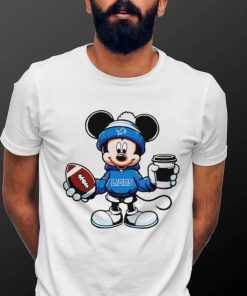 2024 NFL Championship Game Mickey Mouse coffee cup Detroit Lions football logo shirt