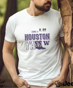 2024 National Championship College Football Washington Huskies Come To Houston You All Retro Style Vintage T Shirt