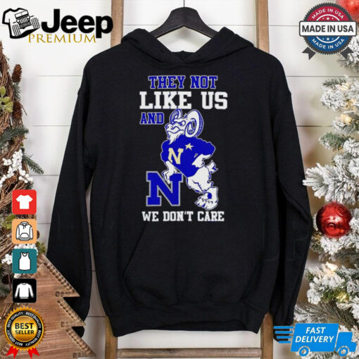 2024 Navy Midshipmen they not like us and we don’t care mascot shirt