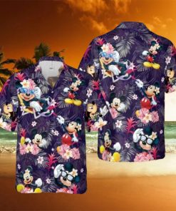 2024 New Disney Hawaiian Shirt Mickey Mouse Hawaiian Shirt