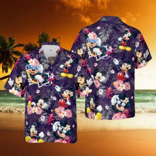 2024 New Disney Hawaiian Shirt Mickey Mouse Hawaiian Shirt