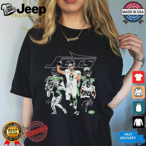 2024 New York Jets players signature vintage shirt