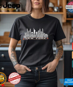 2024 New York Mets Baseball Team City Skyline T shirt