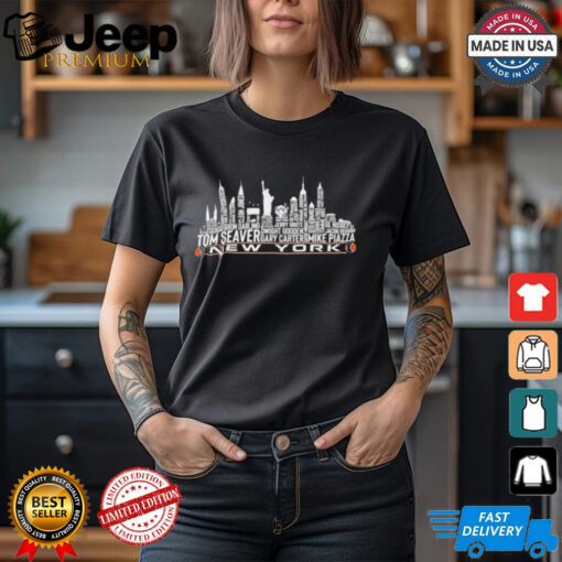 2024 New York Mets Baseball Team City Skyline T shirt