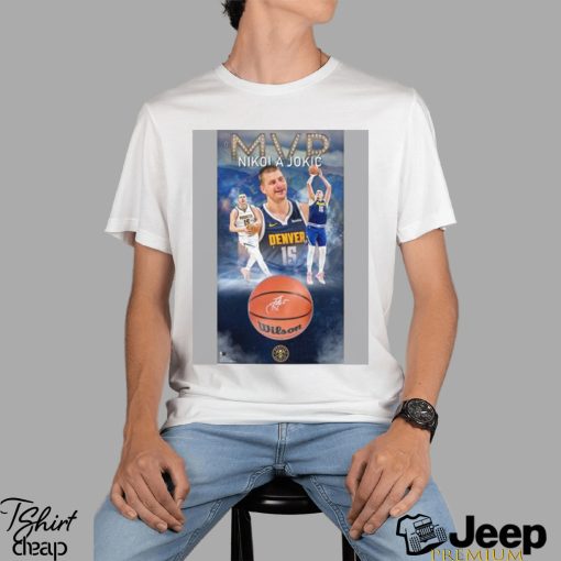 2024 Nikola Jokic Mvp Wilson 2024 Poster Shirt