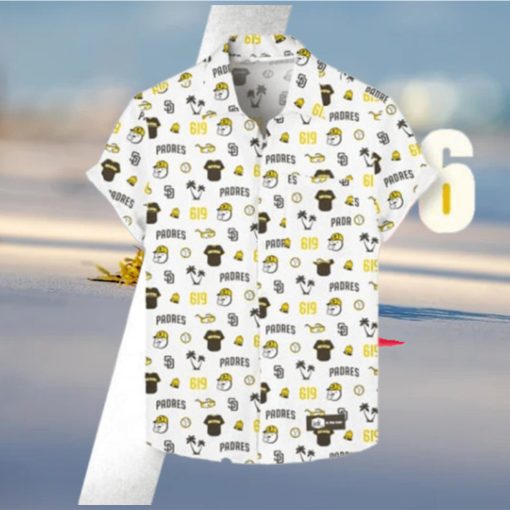 2024 Padres 619 Aloha Shirt Giveaway