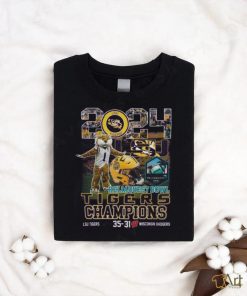 2024 ReliaQuest Bowl Champions Tigers 35 31 Wisconsin Shirt