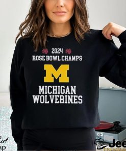 2024 Rose Bowl Champions Michigan Wolverines Shirt