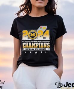 2024 Rose Bowl Game Champions Michigan Wolverines Shirt