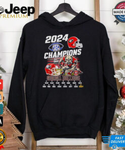 2024 SEC Champions Georgia Bulldogs mascot shirt