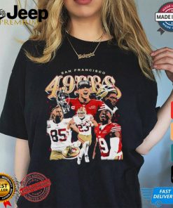 2024 San Francisco 49ers Football players graphic shirt