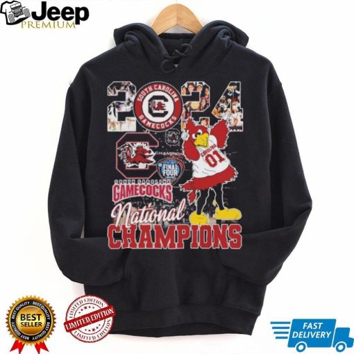 2024 South Carolina Gamecocks Mascot National Champions Shirt