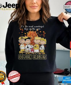 2024 Southern Miss Golden Eagles x Peanuts Snoopy Is The Most Wonderful Time Of The Year Shirt