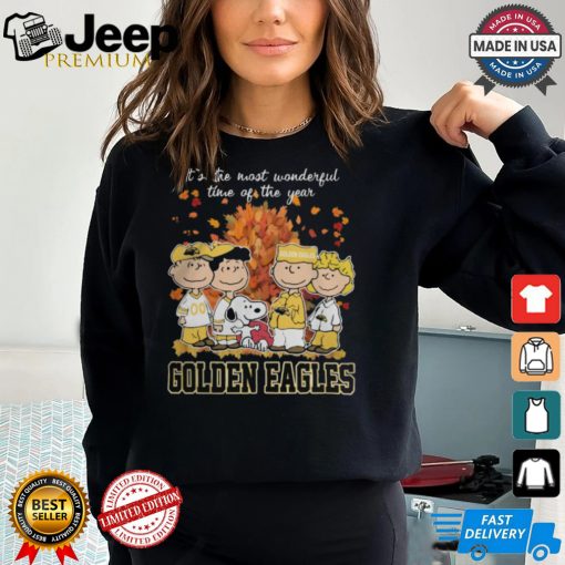 2024 Southern Miss Golden Eagles x Peanuts Snoopy Is The Most Wonderful Time Of The Year Shirt