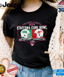 2024 StaffDNA Cure Bowl Ohio Bobcats vs Jacksonville State Gamecocks shirt