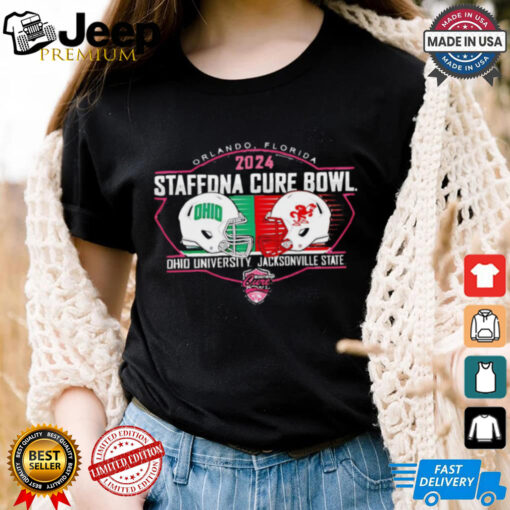 2024 StaffDNA Cure Bowl Ohio Bobcats vs Jacksonville State Gamecocks shirt